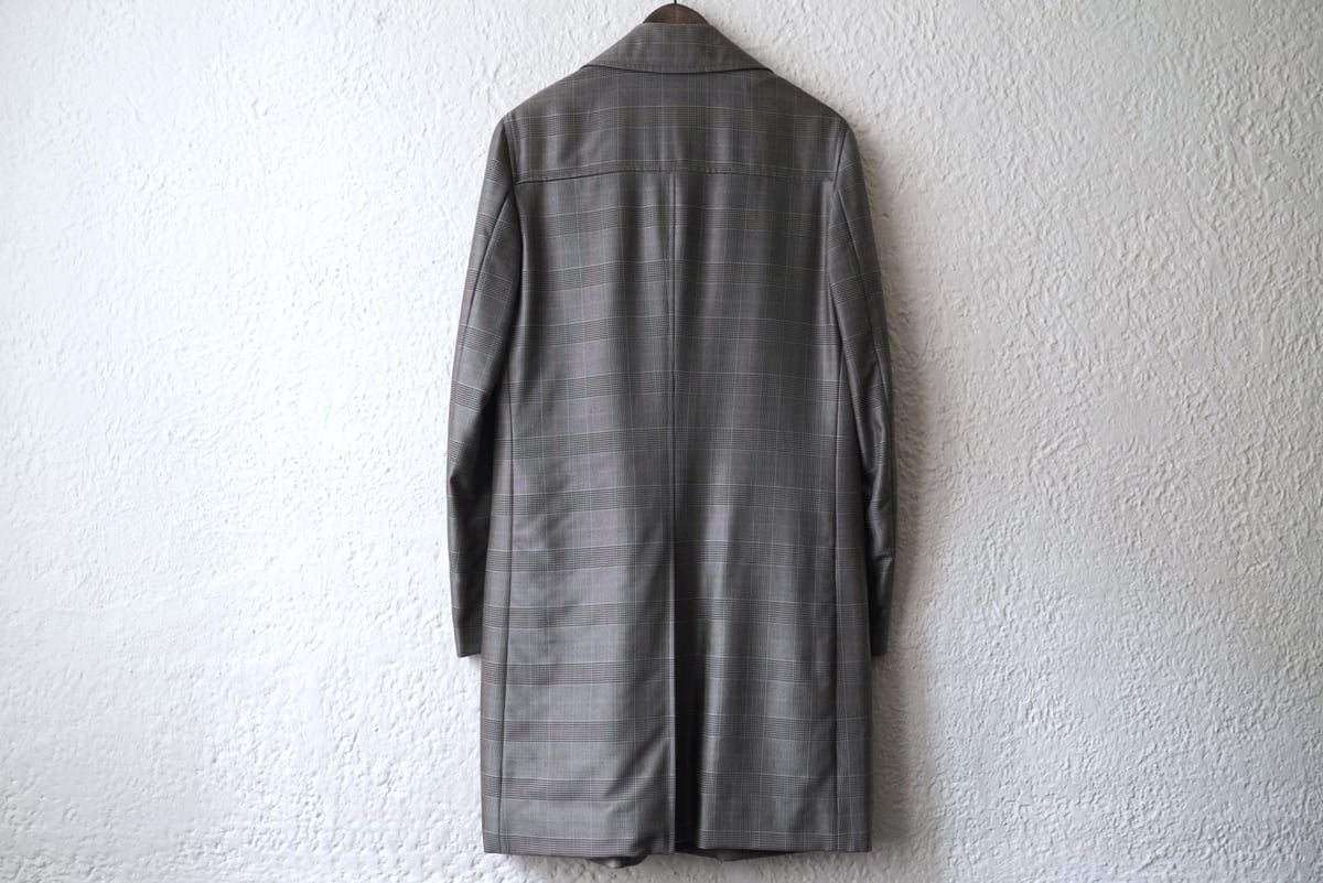 10AW チェック柄ステンカラーコート / Maison Martin Margiela 10AW チェック柄ステンカラーコート / Maison Martin Margiela