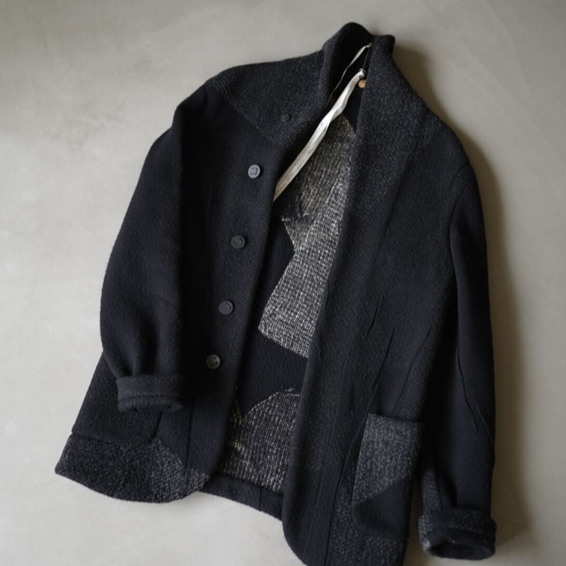 希少LABEL UNDER CONSTRUCTION パッチワークカーディガン