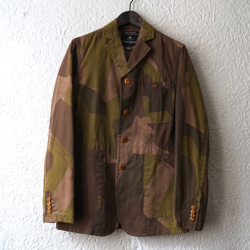 12SS NEW POCKET TENZING JACKET カモ柄テンジンジャケット / N