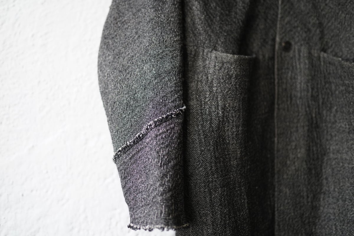 m.a+ エムエークロスワンピースウールコート