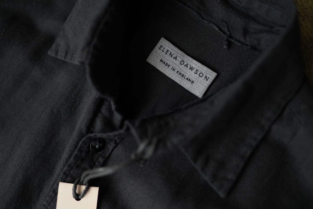 SHIRT” レギュラーカラーコットンシャツ / ELENA DAWSON(エレナ SHIRT” レギュラーカラーコットンシャツ / ELENA DAWSON(エレナ