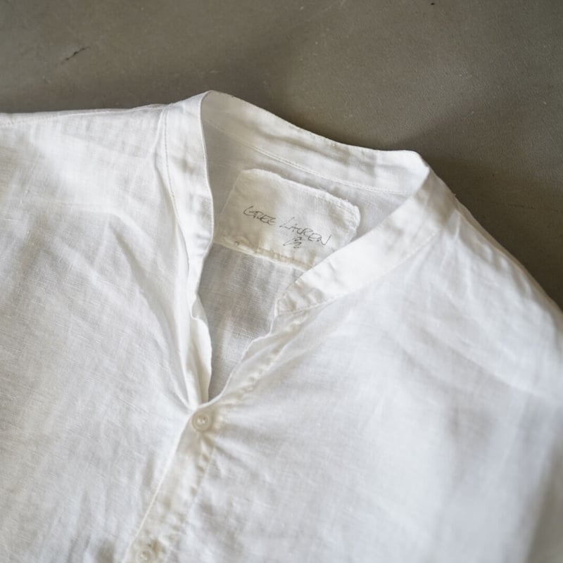 The CLASSIC STUDIO SHIRT リネンスタジオシャツ / GREG LAUR The CLASSIC STUDIO SHIRT リネンスタジオシャツ / GREG LAUR