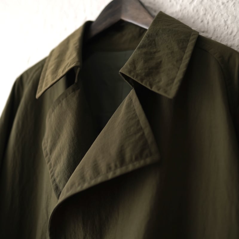 20AW ナイロンラップコート オリーブ / la favola(ラ 20AW ナイロンラップコート オリーブ / la favola(ラ