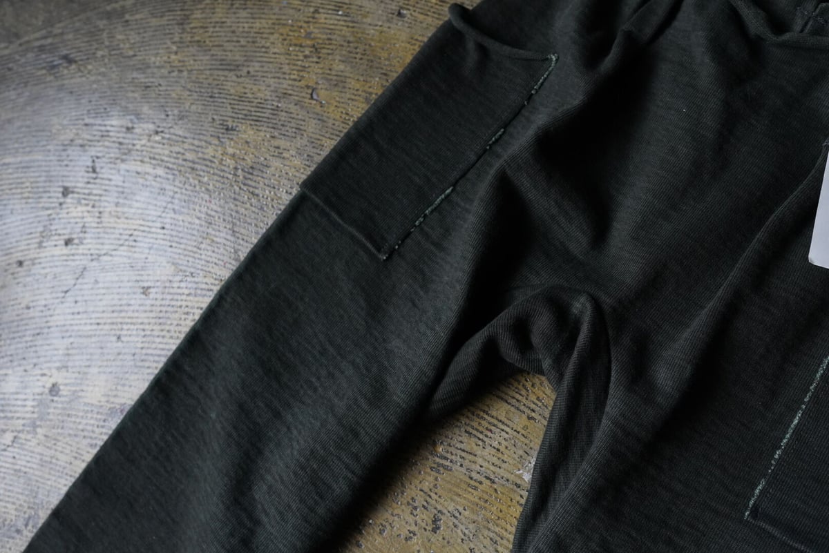 Heavy Jersey Pants ヘビージャージーパンツ Carbon Green / w