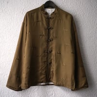 21SS 蒼氓 久留米絣コットンチェックシャツ / SOWBOW(ソウボウ) | D  