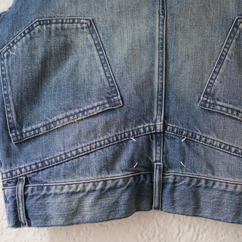 16AW デニム再構築ベスト ジレ / Maison Margiela(メゾン 16AW デニム再構築ベスト ジレ / Maison Margiela(メゾン