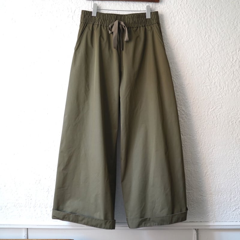 17SS ポリエステルワイドパンツ / JOHNLAWRENCESULLIVAN(ジョン 17SS ポリエステルワイドパンツ / JOHNLAWRENCESULLIVAN(ジョン