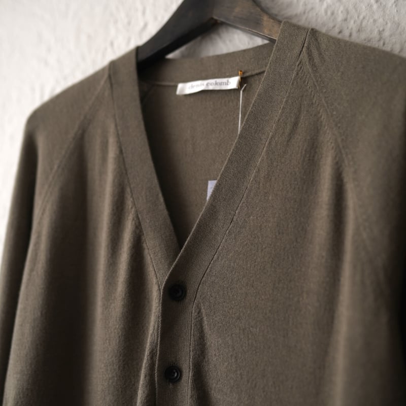 シルクカシミヤニットカーディガンセーター / denis colomb(デニス  