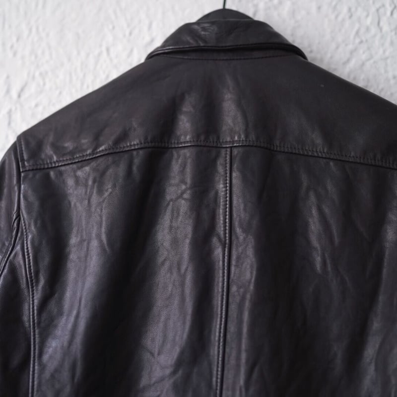 06AW ウォッシャブルレザーシャツ ダークブラウン / C DIEM 06AW ウォッシャブルレザーシャツ ダークブラウン / C DIEM