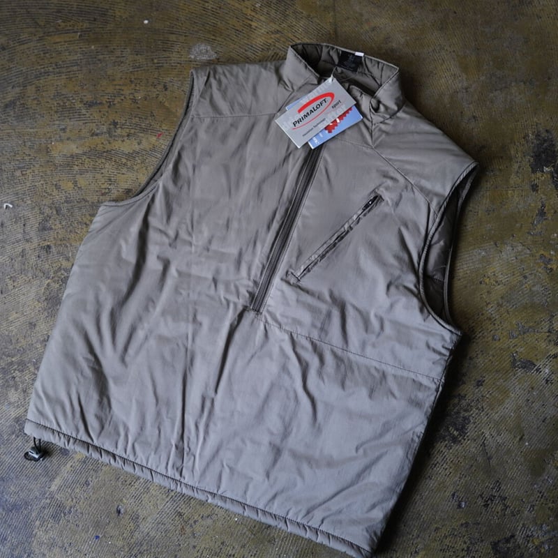 US MILITARY DEAD STOCK LEVEL7 HALF ZIP VEST プリマ...