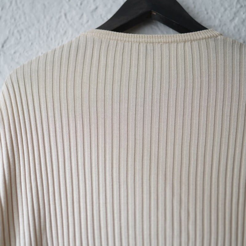 シルクニットセーター アイボリー / SARA LANZI(サラランツィ) | D  