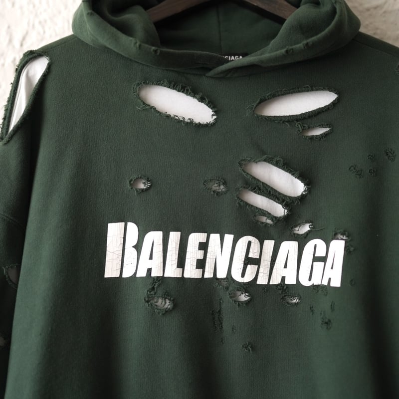 21SS CAPS DESTROYED HOODIE デストロイ加工ロゴミディアム 21SS CAPS DESTROYED HOODIE デストロイ加工ロゴミディアム