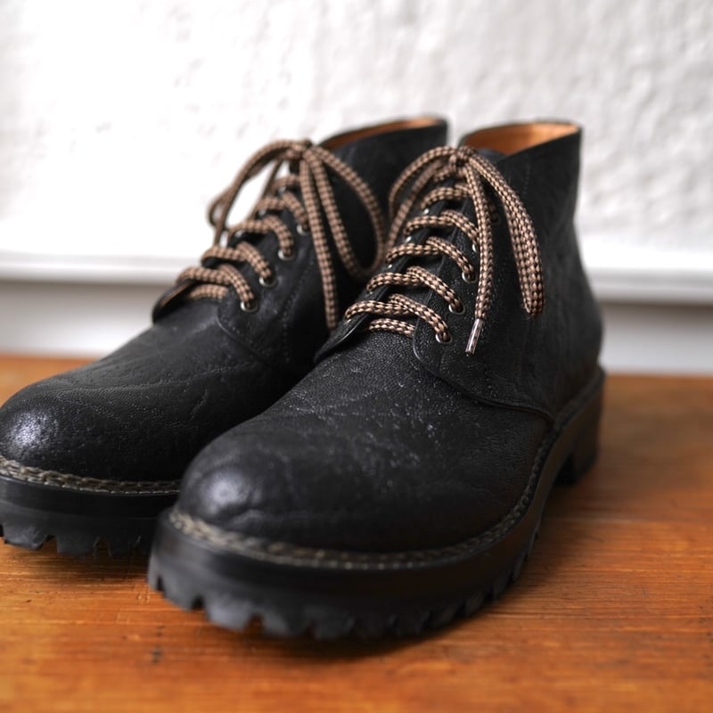 ポイント10倍＋5倍】ヤンコ チャッカブーツ ブラック YANKO 14768  