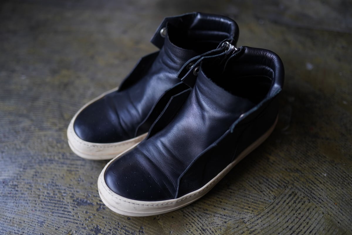 16SS Island Dunk アイランドダンクレザースニーカー / Rick Owens( 