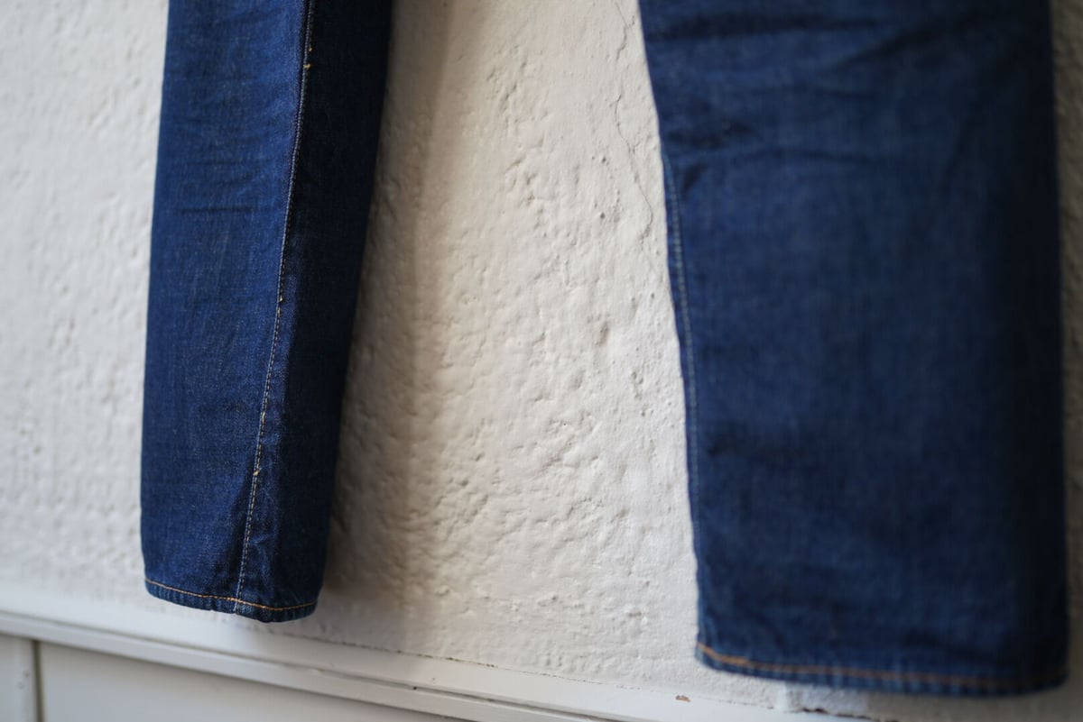 Denim Tapered Trousers デニムテーパードトラウザーズパンツ Denim Tapered Trousers デニムテーパードトラウザーズパンツ
