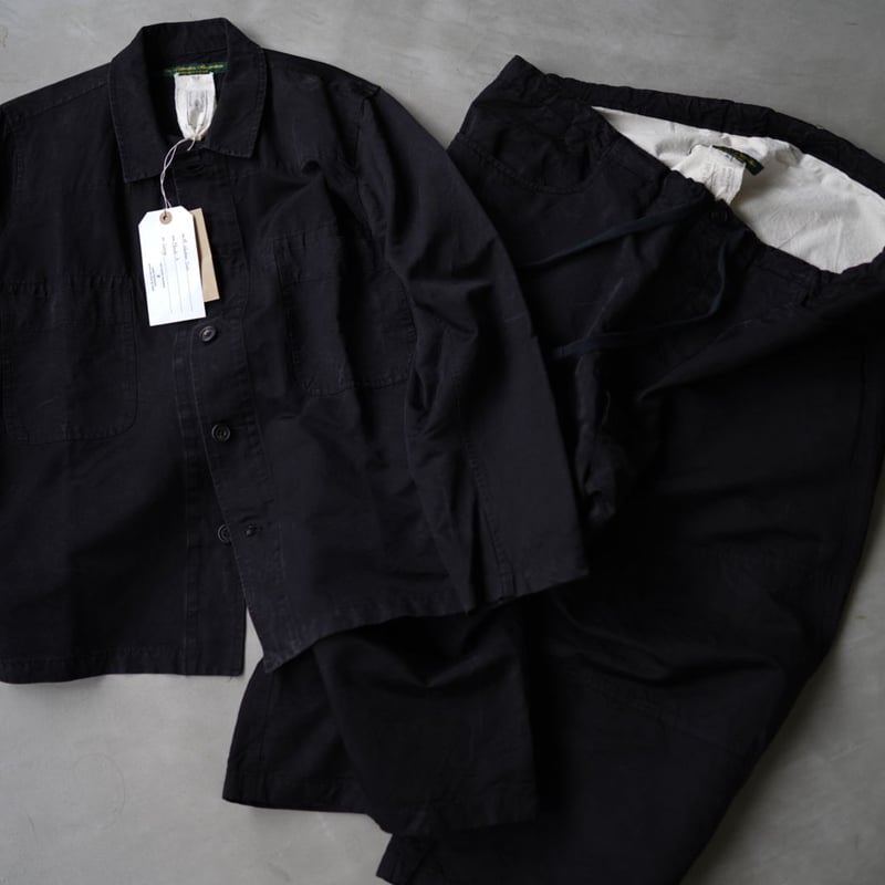 18SS Worker Suit ワーカースーツ コットンシルクワークパンツ 18SS Worker Suit ワーカースーツ コットンシルクワークパンツ