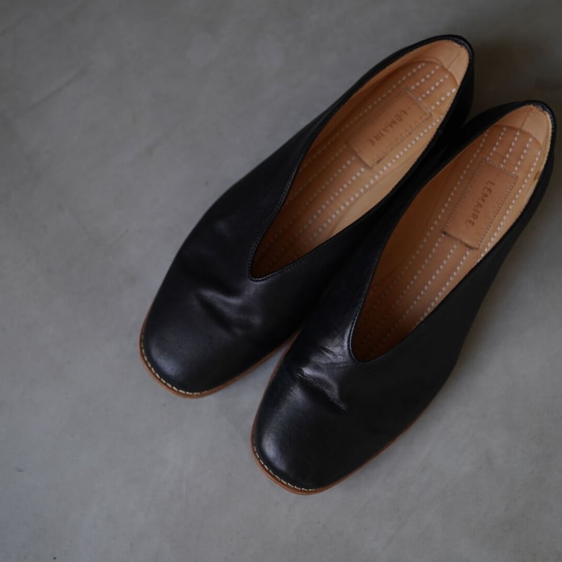 LEMAIRE ルメーsize37 カンフースリッポン LEMAIRE - LEMAIRE ルメール カンフーシューズ スリッポン