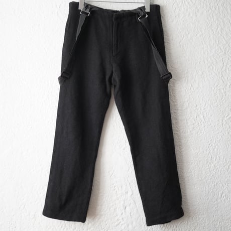 17AW WSP03 ウールツイルサスペンダーパンツ / Geoffrey.B.Small(ジ...