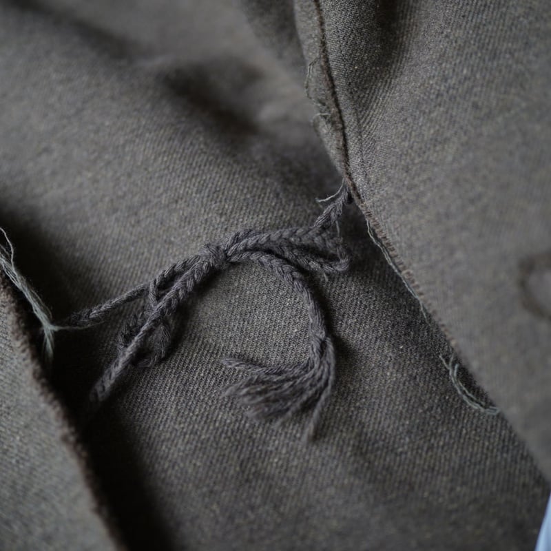 18AW 作務衣ウールツイードジャケット / COMOLI(コモリ) | D