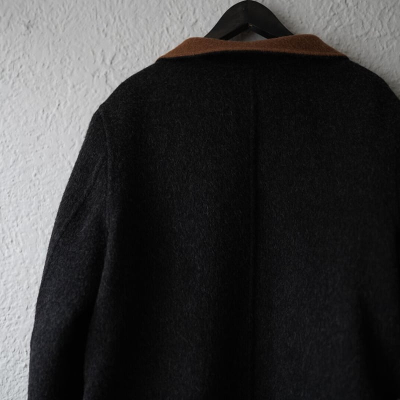 18AW Double Breast Jacket アルパカダブルフェイスコート / THE