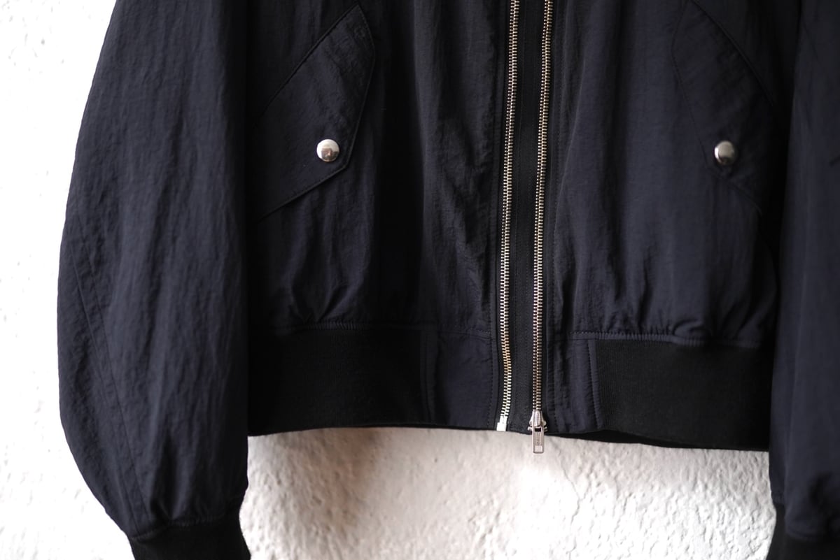 23SS Two-lane Flight Jacket ナイロンブルゾンジャケット / ens 23SS Two-lane Flight Jacket ナイロンブルゾンジャケット / ens