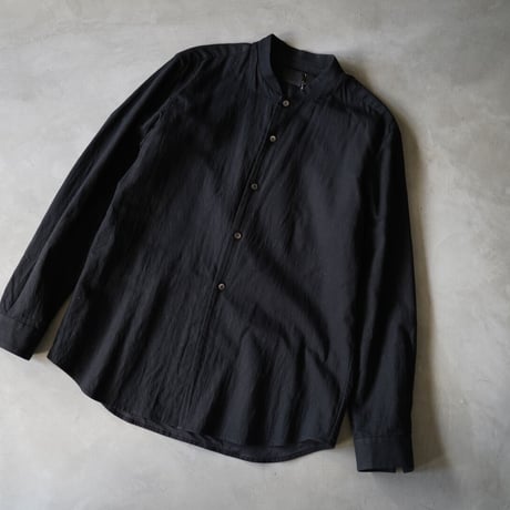 最終値下げ 山内 20AW 塩縮加工シルクリネンプルオーバー