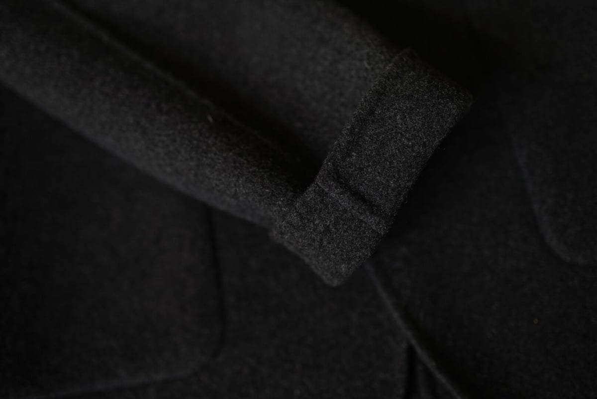19AW カシミヤダブルフェイスウールノーカラージャケット 19AW カシミヤダブルフェイスウールノーカラージャケット