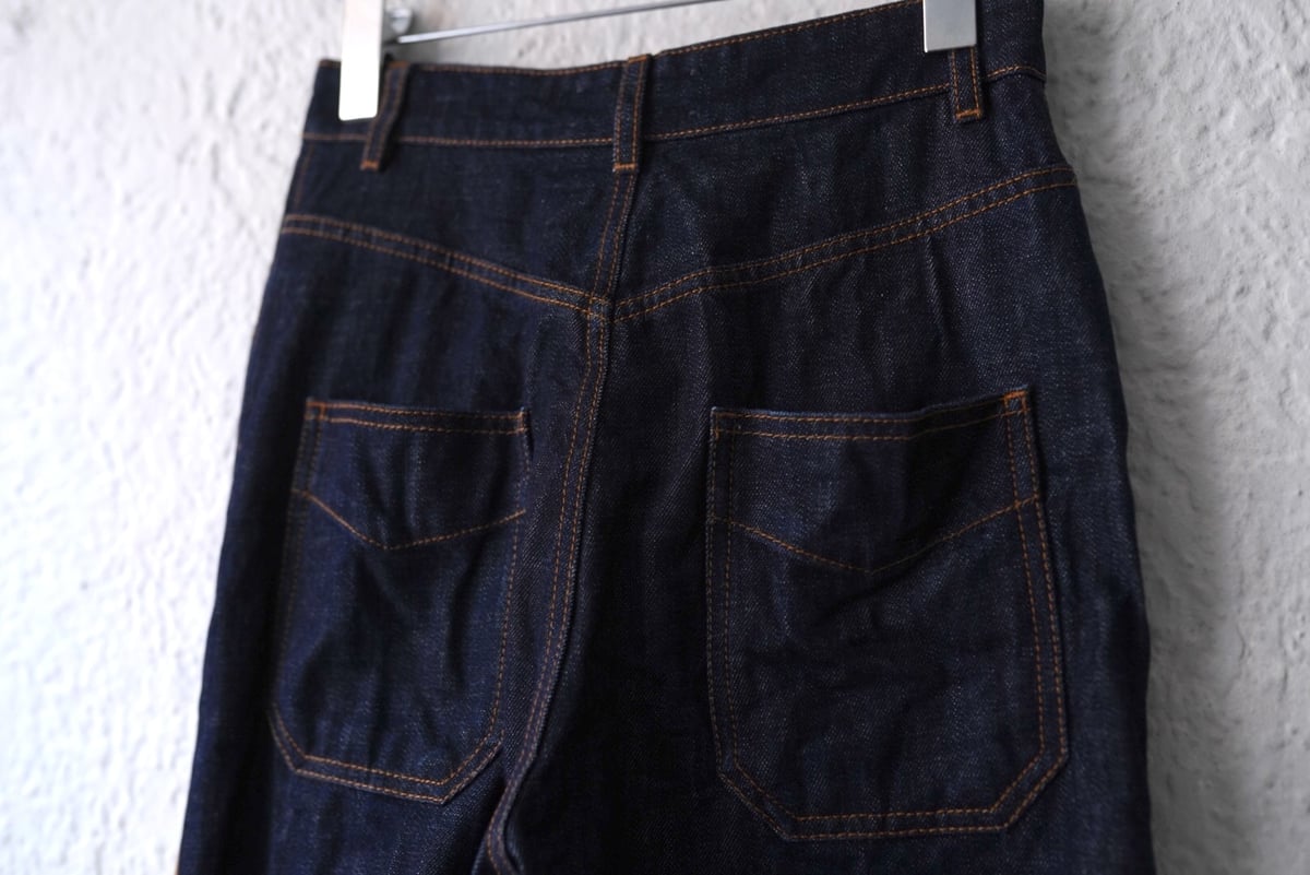 21AW Essence Panelled Jeans ワークデニムパンツ / WALES B