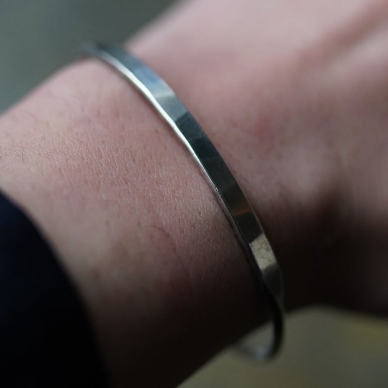 WERKSTATT:MUNCHEN bracelet round tag （silver） - Osaka / Kyoto