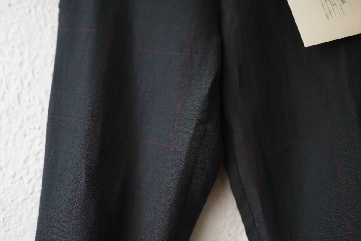 22SS リネントラウザーズパンツ / ARCHIVIO J.M.Ribot 22SS リネントラウザーズパンツ / ARCHIVIO J.M.Ribot