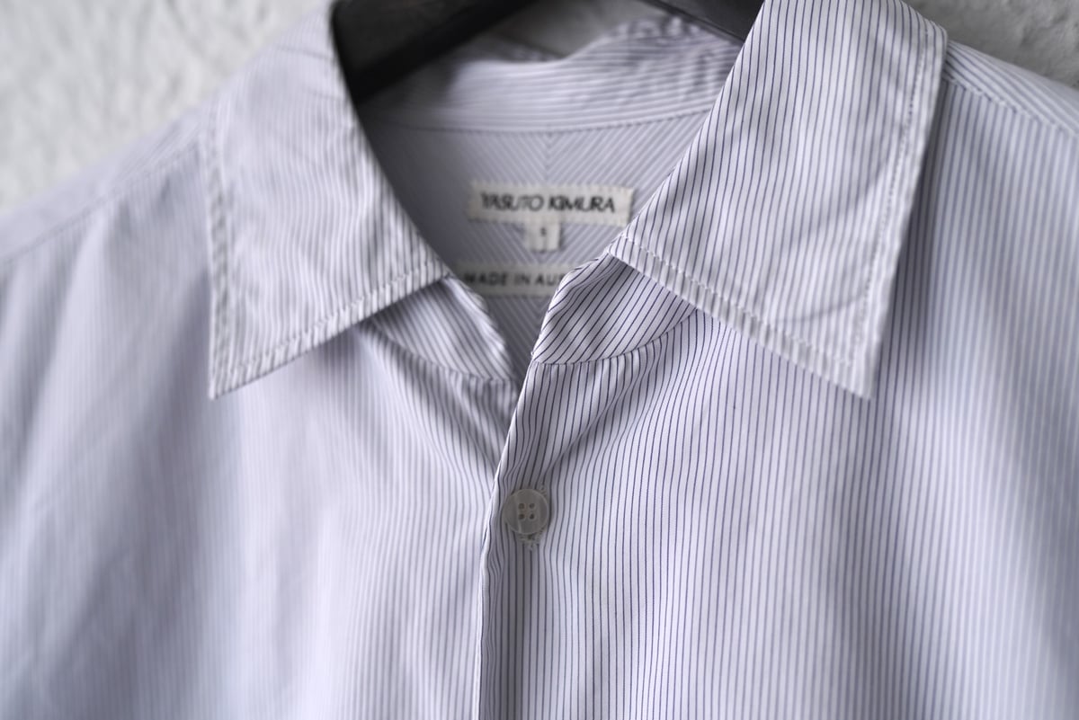 24SS Skipper Shirt ストライプシャツ / YASUTO KIMURA(ヤスト