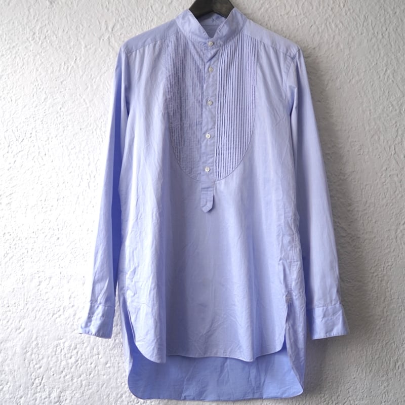21SS 蝶矢シャツ ARCHIVE SHIRT プルオーバードレスシャツ / YINDIGO 
