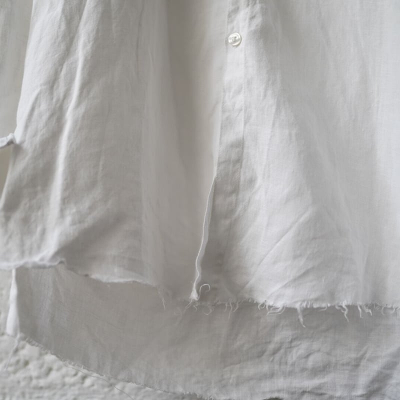 The Studio Shirt シルクビブヨークリネンシャツ / Greg Lauren(グ