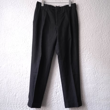 リネンスラックス トラウザーズパンツ / IGARASHI TROUSERS(五十嵐トラウザーズ)