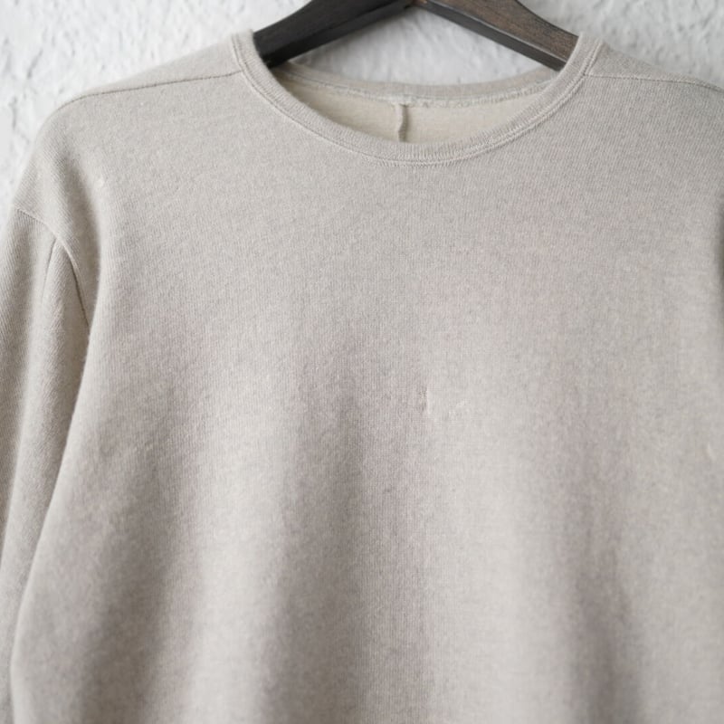 15AW T-SHIRTS L.S WFACE JERSEY Cashmere カシミヤニット 15AW T-SHIRTS L.S WFACE JERSEY Cashmere カシミヤニット