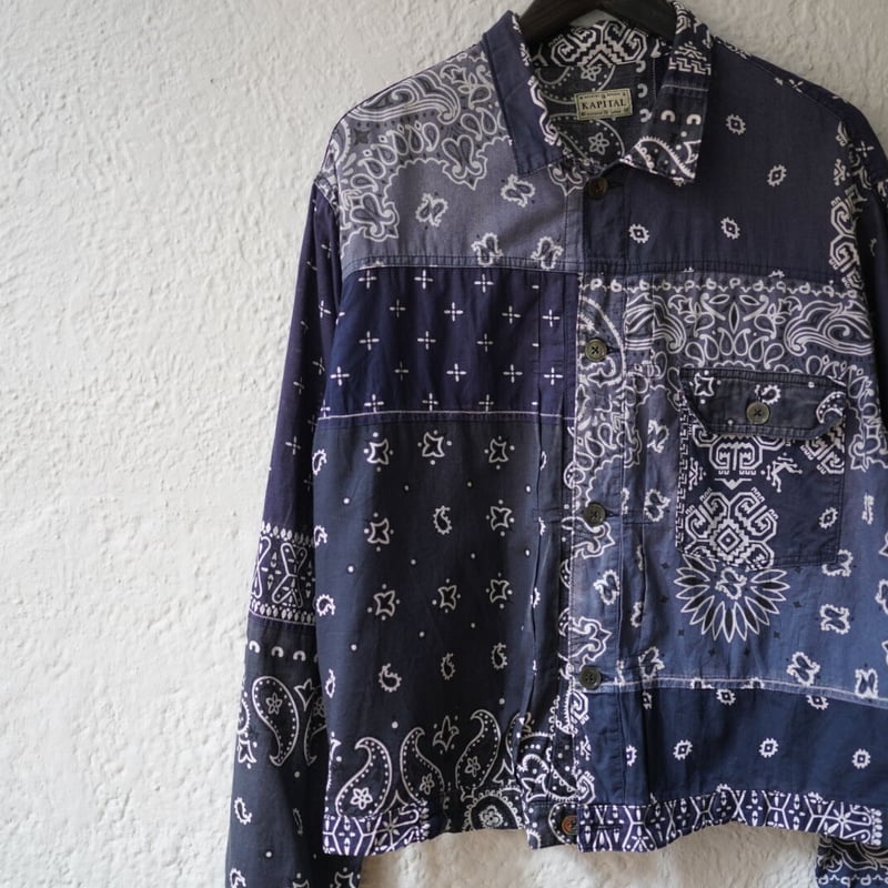 Bandana Patchwork 1st Jacket バンダナシャツジャケット / KAP...