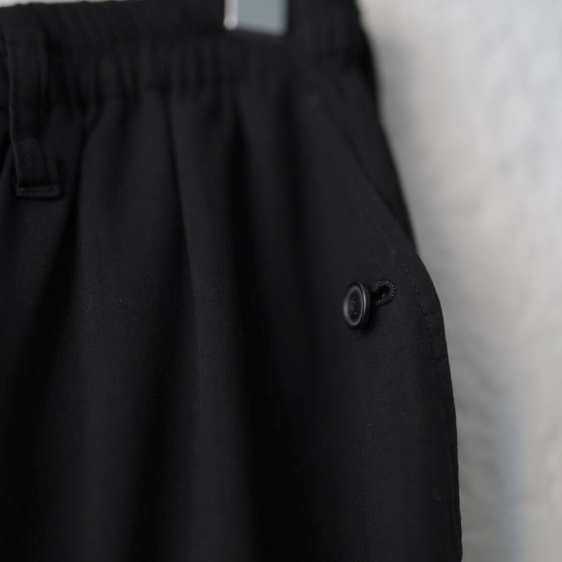 Yohji Yamamoto 2017ss パンツ ウールギャバジン 【公式通販】