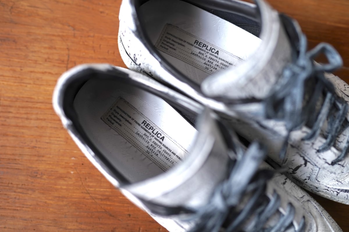 17AW ペンキジャーマントレーナー スニーカー / Maison Margiela 17AW ペンキジャーマントレーナー スニーカー / Maison Margiela
