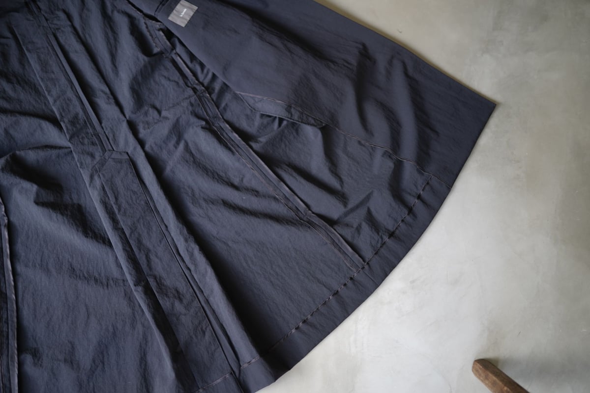 19SS Taslan Nylon Wrap Coat ラップコート / la favola( 19SS Taslan Nylon Wrap Coat ラップコート / la favola(