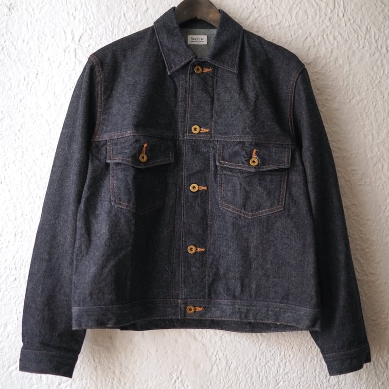 22AW 1st JUMPER デニムジャケット Gジャン / WASEW(ワソウ) | D