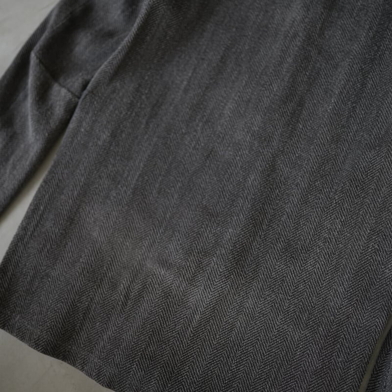 18AW ウールヘリンボーンジップパーカー / taichi murakami(タイチ