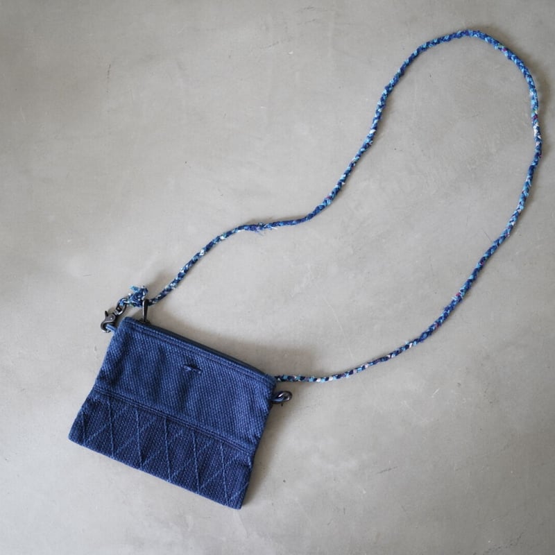 SIMPLE POUCH 刺し子サコッシュ / PORTER CLASSIC PC SASHI...