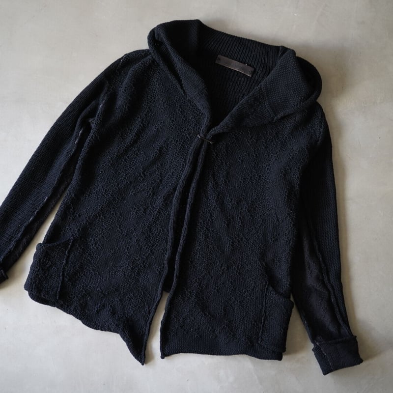 16SS コットンニットフードジャケット / DANIEL ANDRESEN 16SS コットンニットフードジャケット / DANIEL ANDRESEN