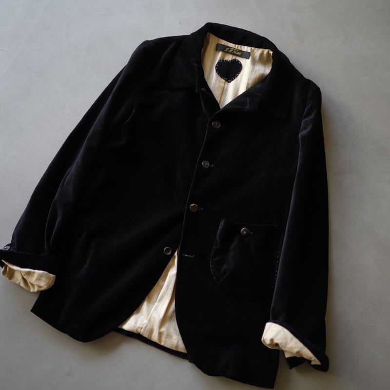 19AWベルベットクラシックブレザージャケットARCHIVIO J.MRibot 19AWベルベットクラシックブレザージャケットARCHIVIO J.MRibot