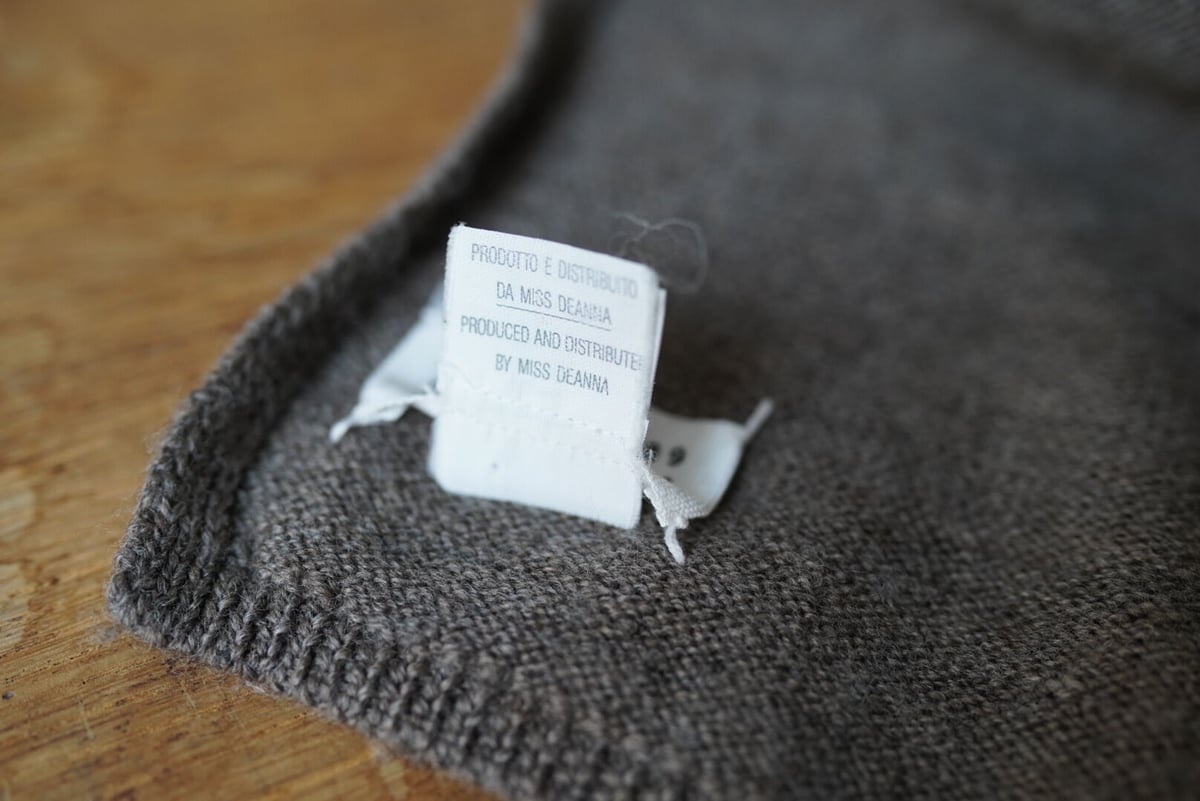 MISS DEANNA ウールニットマフラー / Maison Martin Margiela MISS DEANNA ウールニットマフラー / Maison Martin Margiela
