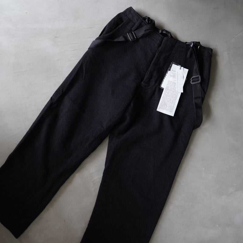16AW HBP03SP カシミヤサスペンダーパンツ / Geoffrey.B.Small(ジ...