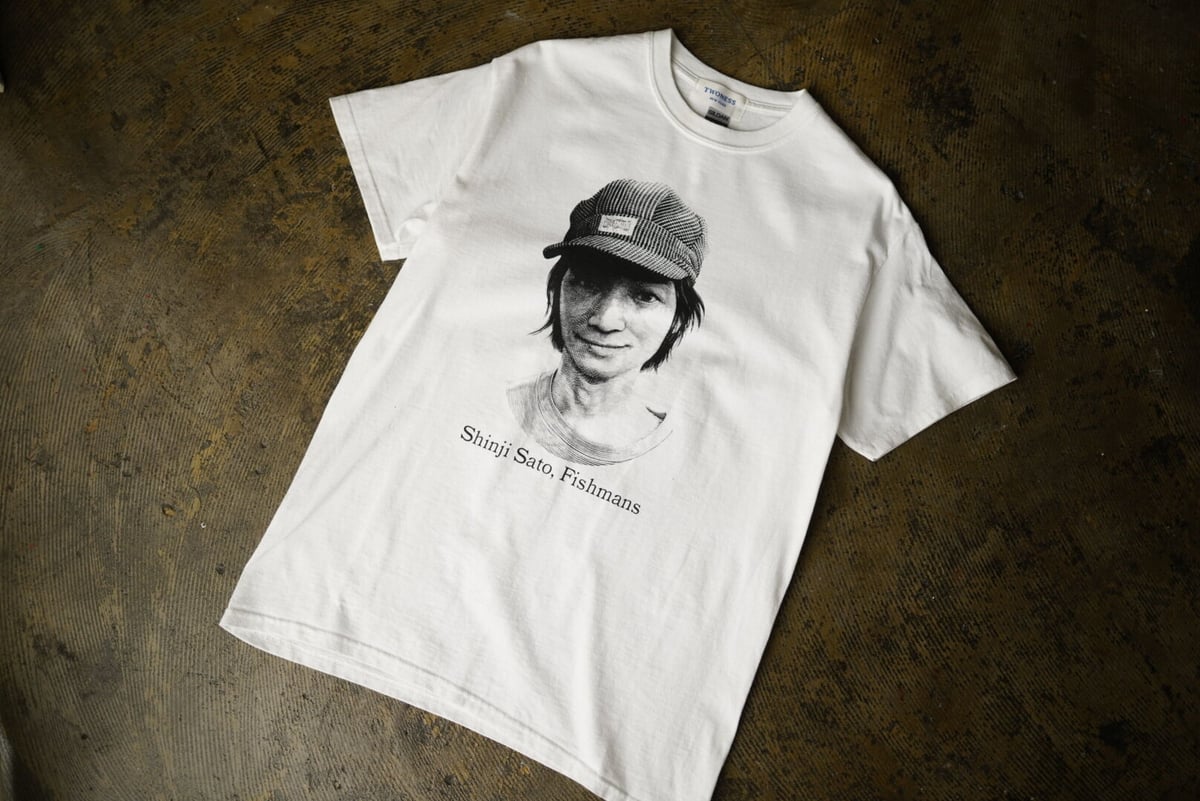 21SS “Shinji Sato, Fishmans” 佐藤伸治 プリントTシャツ / TW 21SS “Shinji Sato, Fishmans” 佐藤伸治 プリントTシャツ / TW
