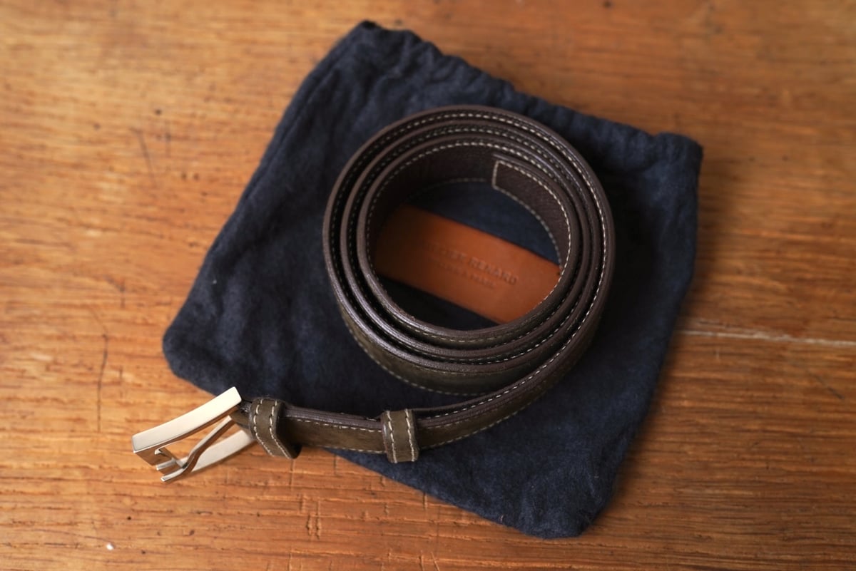 BELT” ヌバックレザーベルト / ATELIER RENARD(アトリエルナール) |  