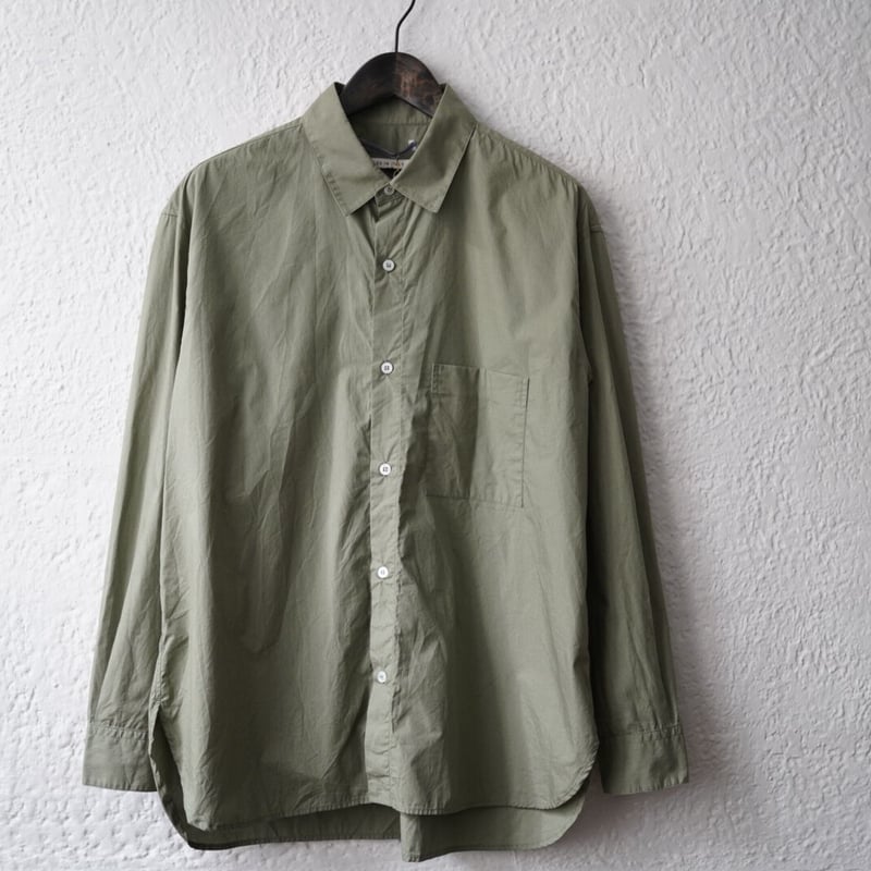 21AW オーバーサイズドクラシックカラーシャツ / Cristaseya  