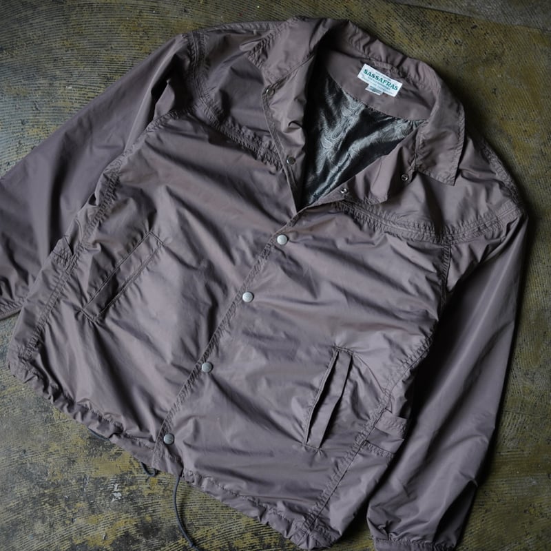◆新品◆SASSAFRAS ササフラス ナイロン コーチジャケット